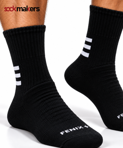 running socks black