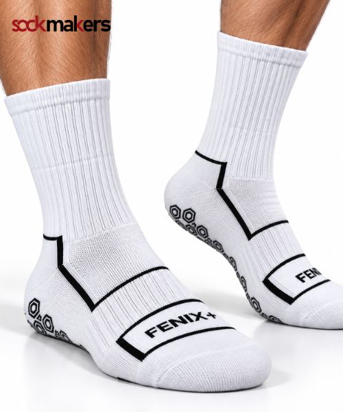 white sport socks