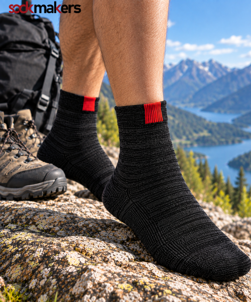hiking anklet charcoal
