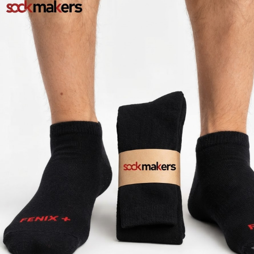 BLACK MERINO WORK SOCKS