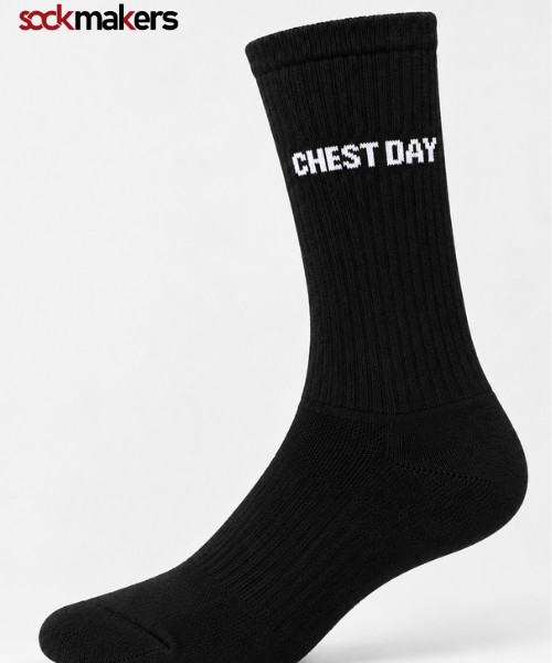 black gym socks